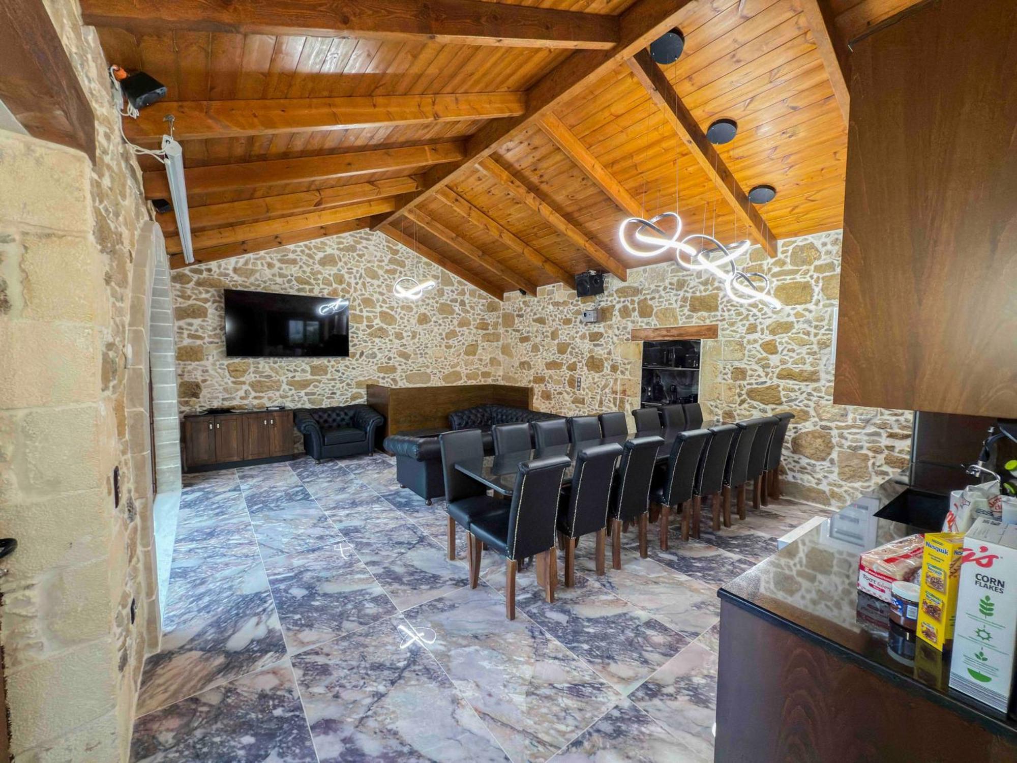 Heated Private 50sqm Pool, Jacuzzi, Spa - Ozone&Salt - Villa Rokka Kíssamos Esterno foto