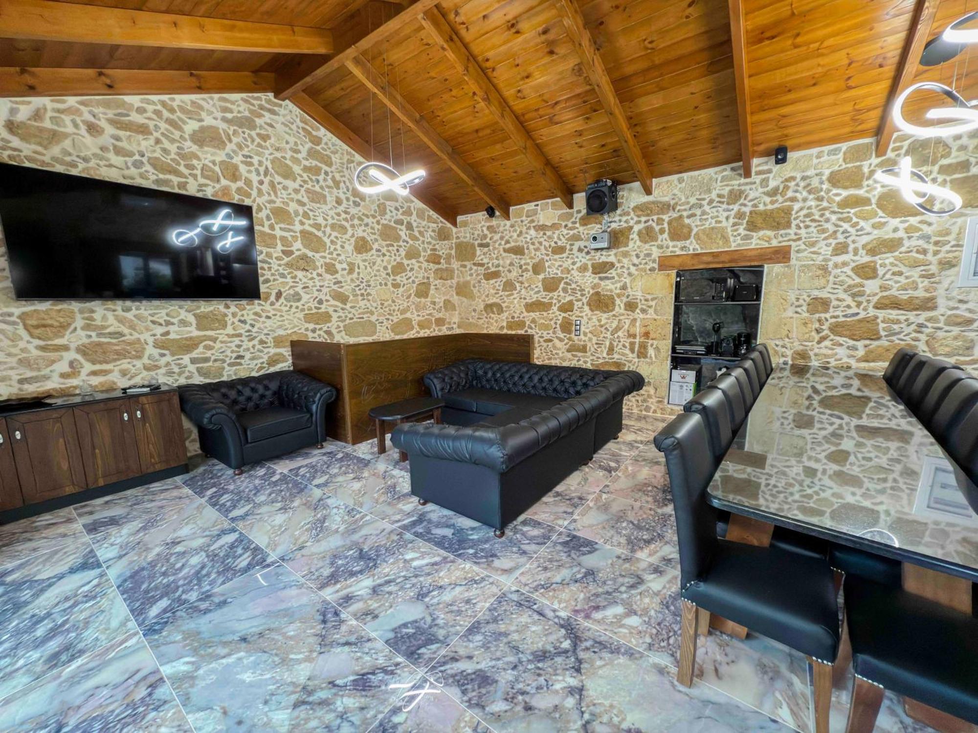 Heated Private 50sqm Pool, Jacuzzi, Spa - Ozone&Salt - Villa Rokka Kíssamos Esterno foto
